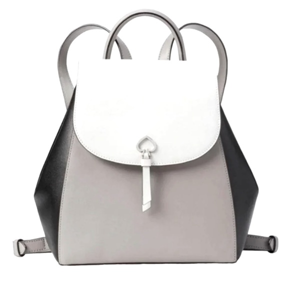 Kate Spade Adel Genuine Leather Backpack WITH NWT Wallet & Accessory Puoch - Picture 1 of 9
